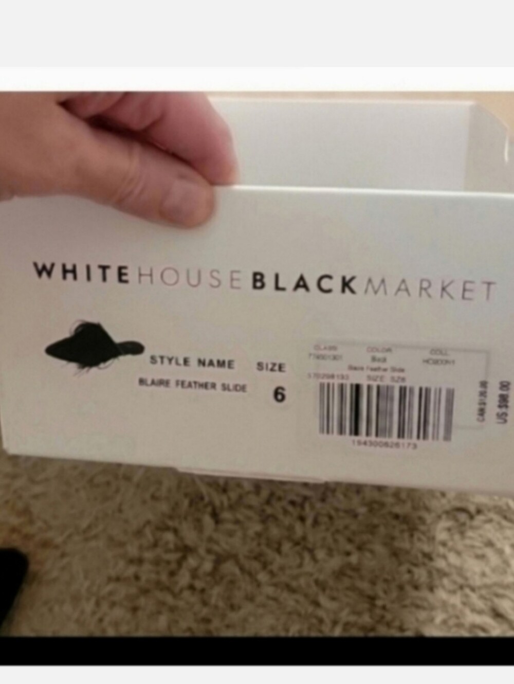 White House Black Market  Mules Size 6 - Picture 5 of 5